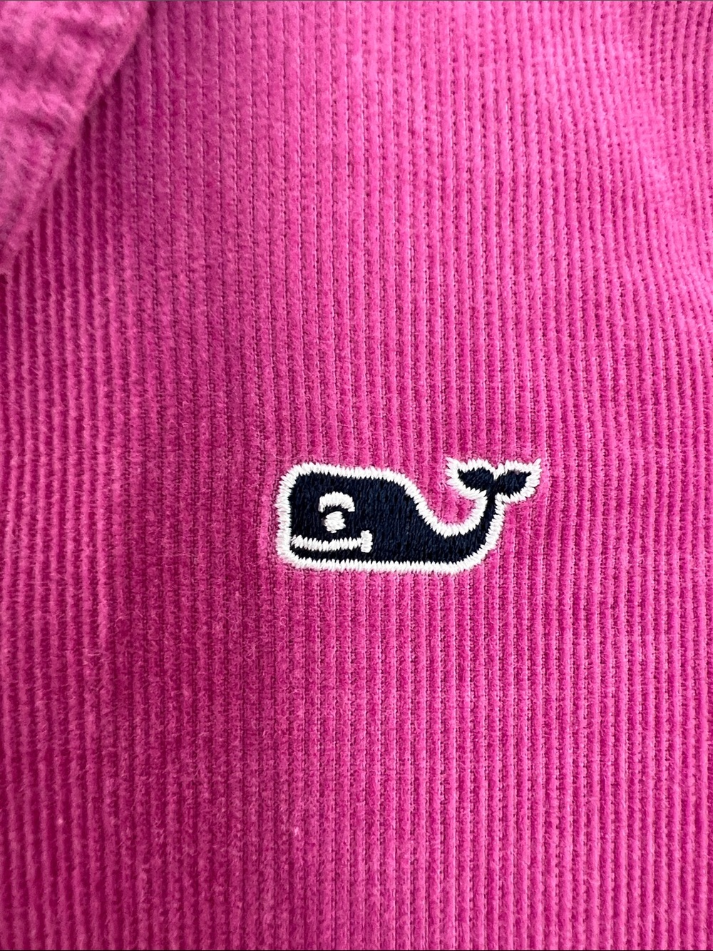 Vineyard Vines | Kids 100% Cotton Berry Pink Corduroy Polo Dress Like New Sz 2T - Picture 4 of 16